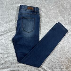 YMI Women’s 9 Skinny Jeans Blue Denim